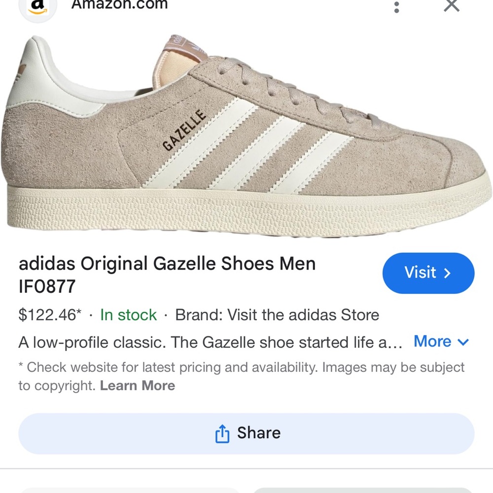 COPY - Women’s gazelle, tan